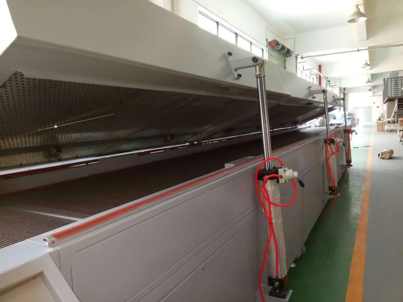 不锈钢烘道不锈钢隧道式流水线工业烤箱电子高温烘干炉直销