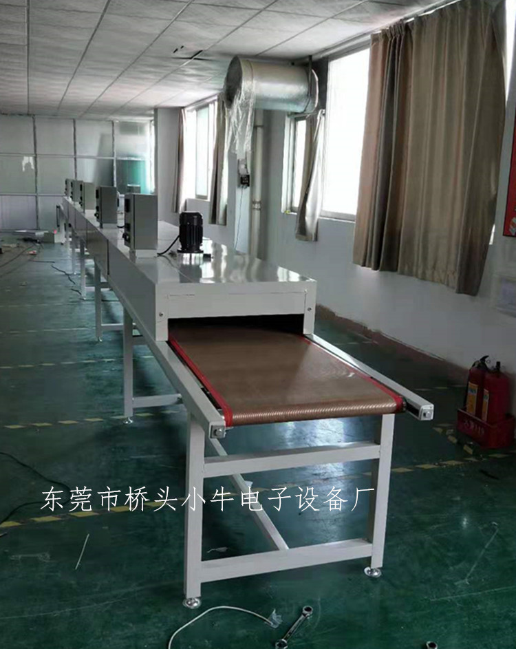 烘干固化设备_定制耐高温烘烤线隧道炉网带线喷油生产线电热恒温烤箱流水线