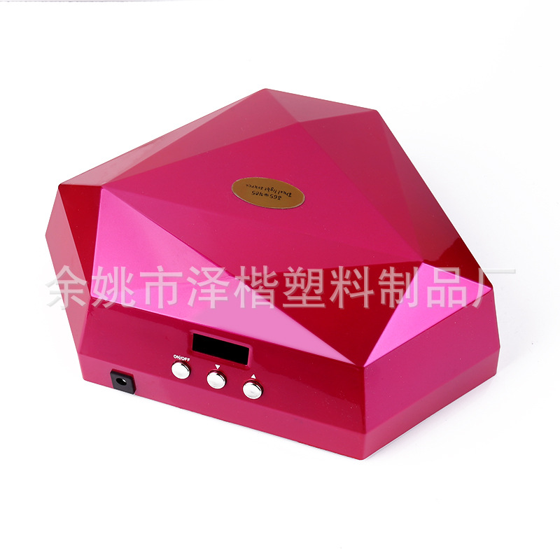 光疗美甲灯_美甲双手钻石美甲灯60wuvled美甲机led