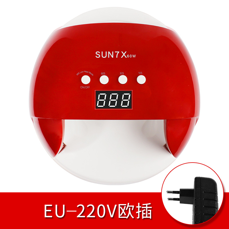 美甲光疗_/sun-7x美甲光疗红外感应uvled60w光疗机批发