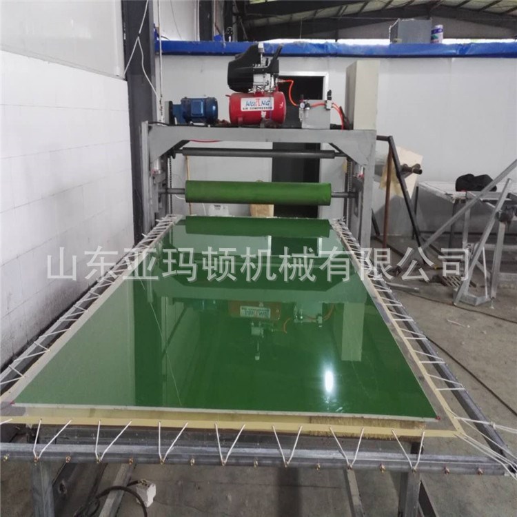 背景墙uv淋幕机_塑料板背景墙uv淋幕机热销多功能优质自动溜平固化机