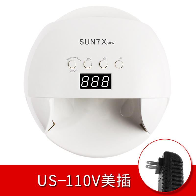 美甲光疗_/sun-7x美甲光疗红外感应uvled60w光疗机批发