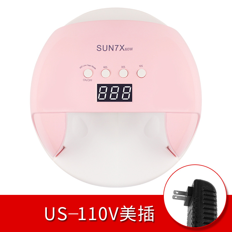美甲光疗_/sun-7x美甲光疗红外感应uvled60w光疗机批发