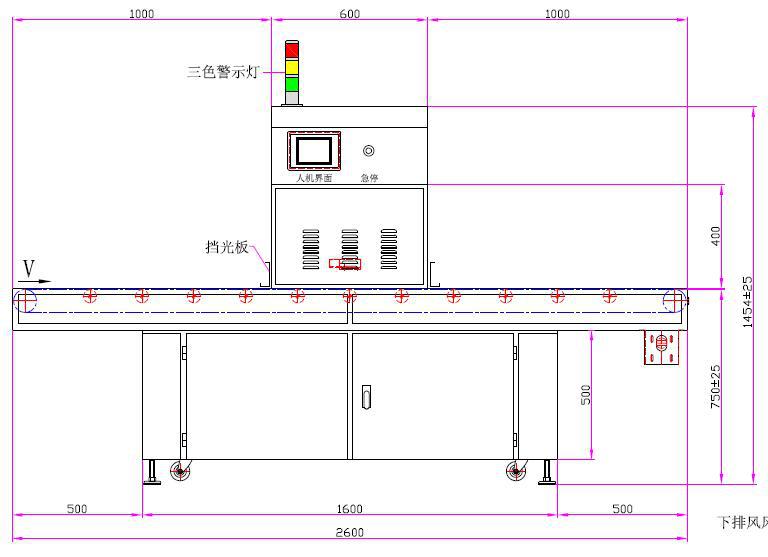 烘干固化设备_多功能大尺寸TP贴合UV固化机LED冷光源大屏贴合UVLED光电显示行业
