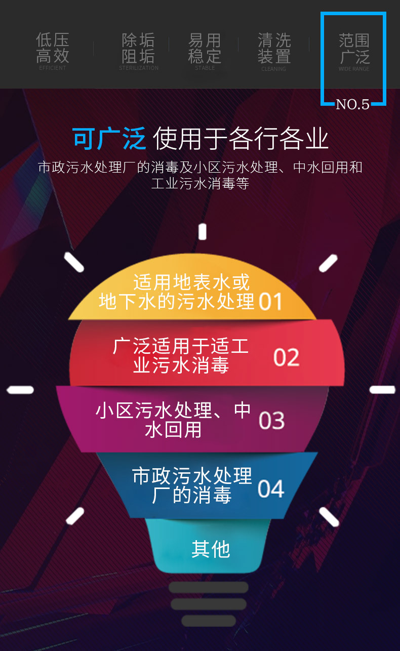 消毒杀菌设备_水处理明渠式紫外线明渠水处理杀菌设备