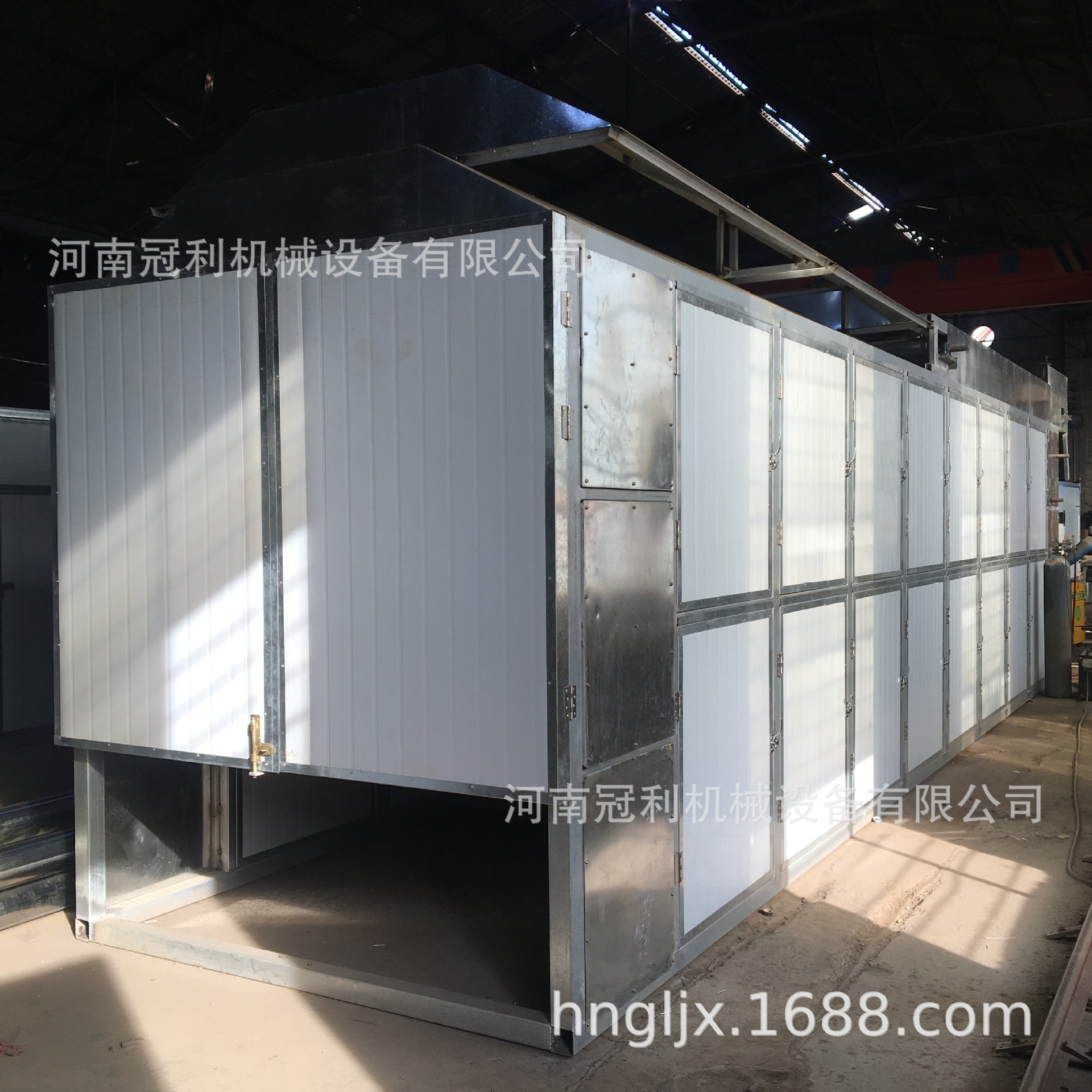 烘干设备_大型燃气热风炉隧道烘箱食品烘干箱空气能热泵烘干