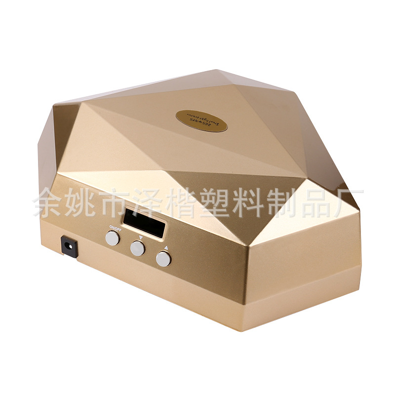 光疗美甲灯_美甲双手钻石美甲灯60wuvled美甲机led