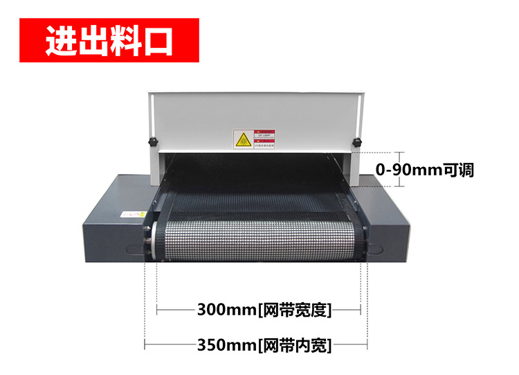 小型隧道炉_rx300-2桌面式光固机小型uv隧道炉紫外线uv光油固化