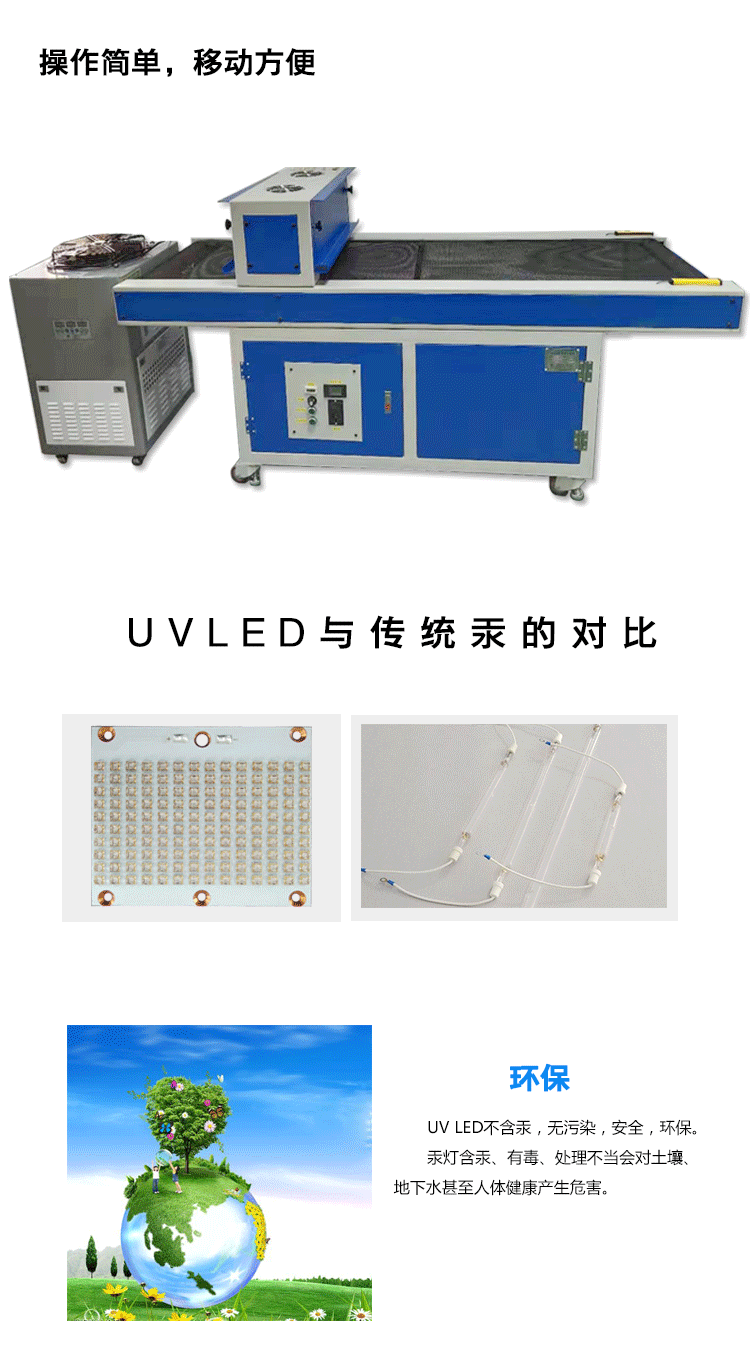 烘干固化设备_流水线桌面式固化炉OCA触摸屏SCA胶固化机紫外线UVLED紫光固化灯