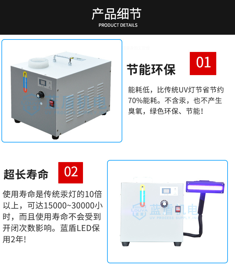 烘干固化设备_东莞蓝盾uvled固化机385nm便携式手提uvled固化机紫光照射光固机