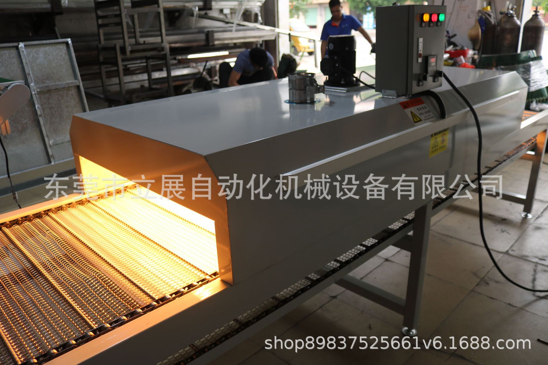 深圳不锈钢网带烤漆拉线隧道烤炉烘干流水线工厂直销喷油线隧道炉