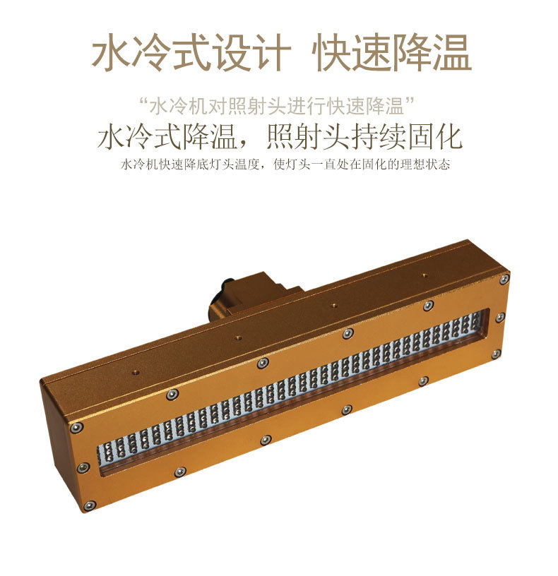 波段uvled面光源_大功率紫外线固化油墨尺寸波段uvled面光源