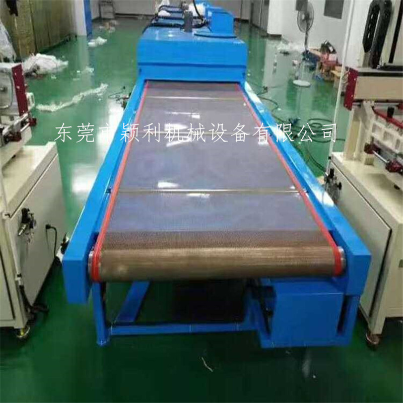 江苏隧道炉特氟龙烤炉烘干机红外线产品表面喷涂线光油胶水网带线