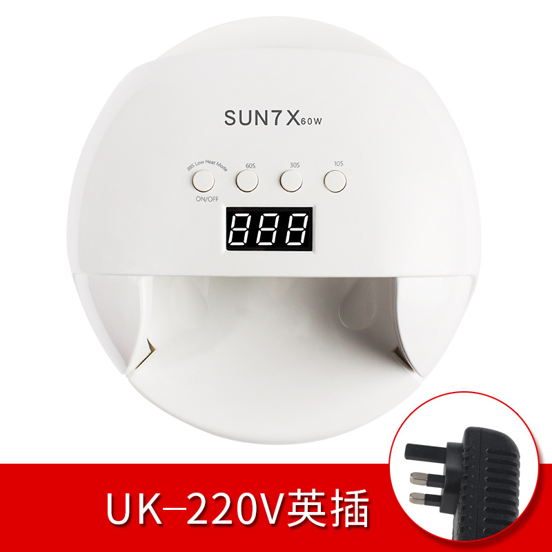 美甲光疗_/sun-7x美甲光疗红外感应uvled60w光疗机批发