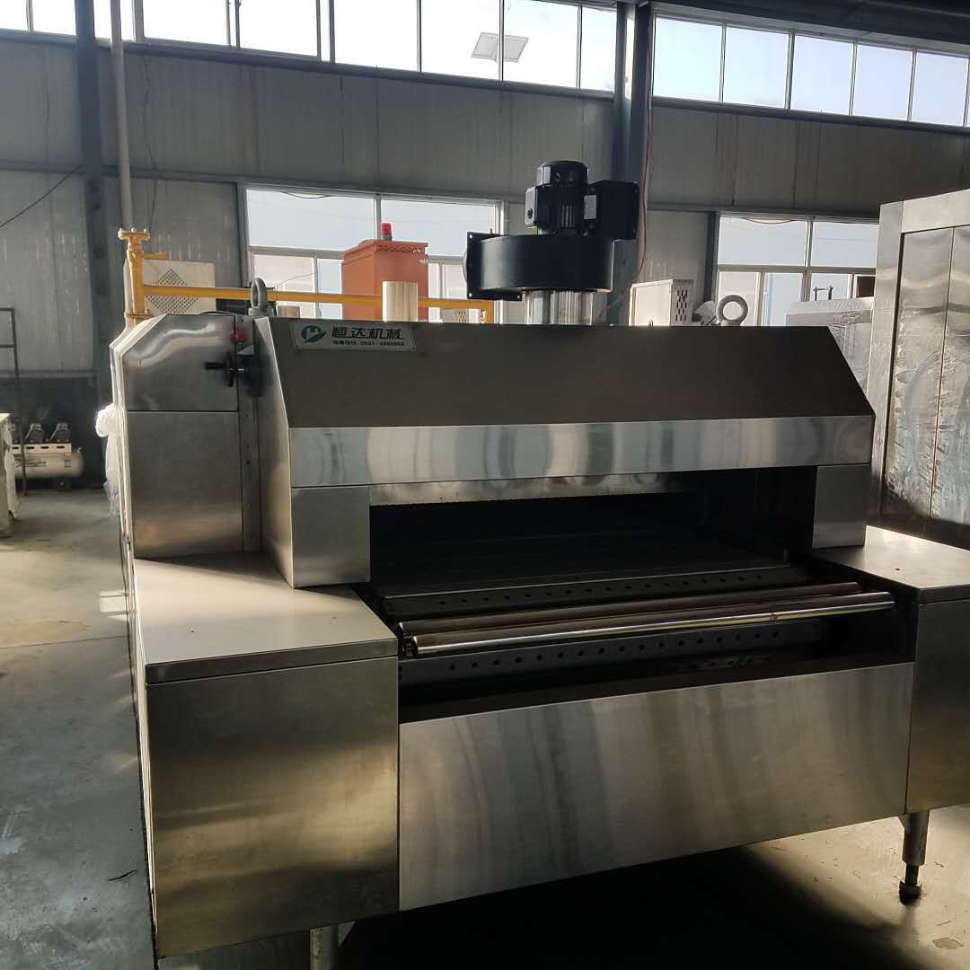 食品烘烤隧道炉_电加热天然气单单层双层智能食品烘烤隧道炉