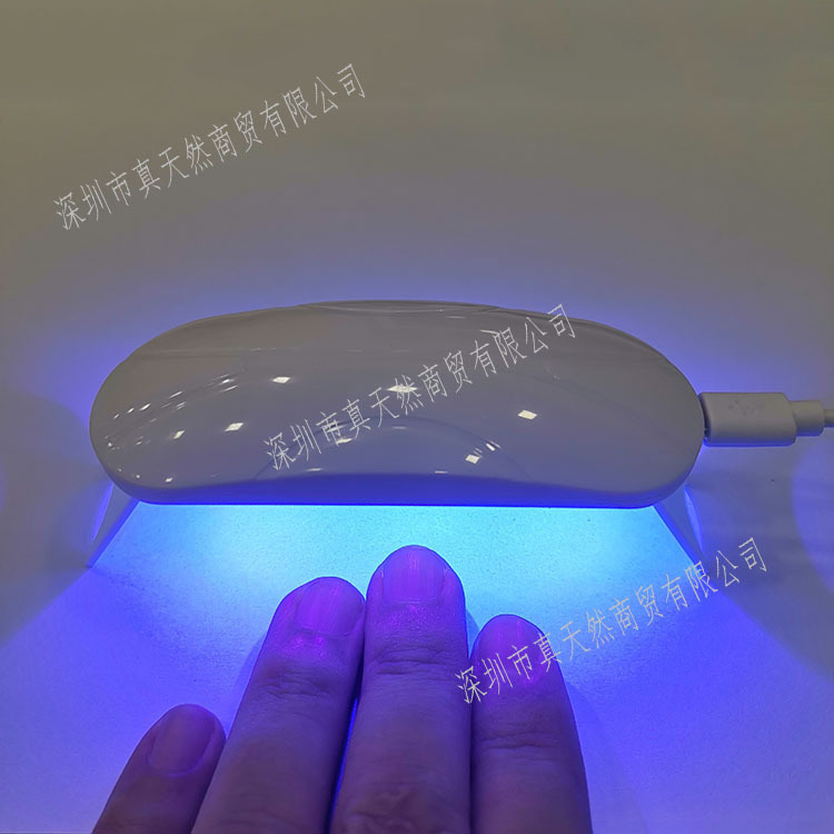 USB型迷你美甲光疗机LED光疗灯UV甲油胶烤干机便携式紫外线固化灯