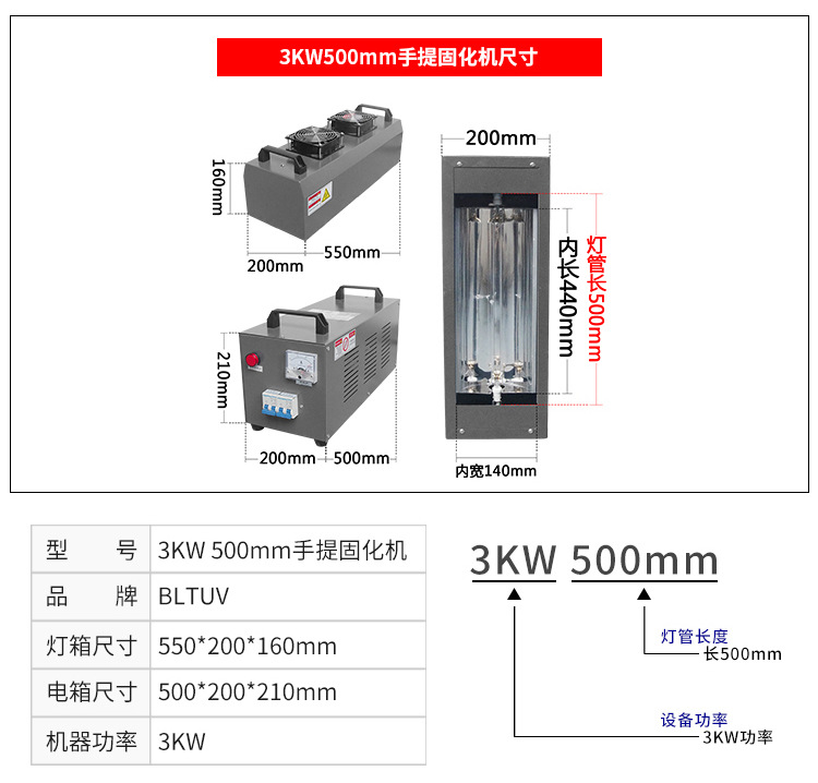 小型紫外线uv灯_1/2/手提式uv固化机小型紫外线uv灯uvuv胶光油硬化
