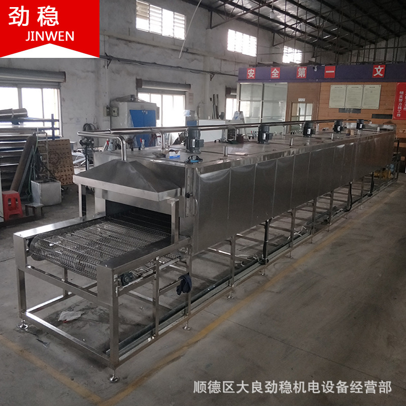 带式干燥设备_非标定制全自动热风循环隧道炉热辐射隧道炉流水线干燥设备