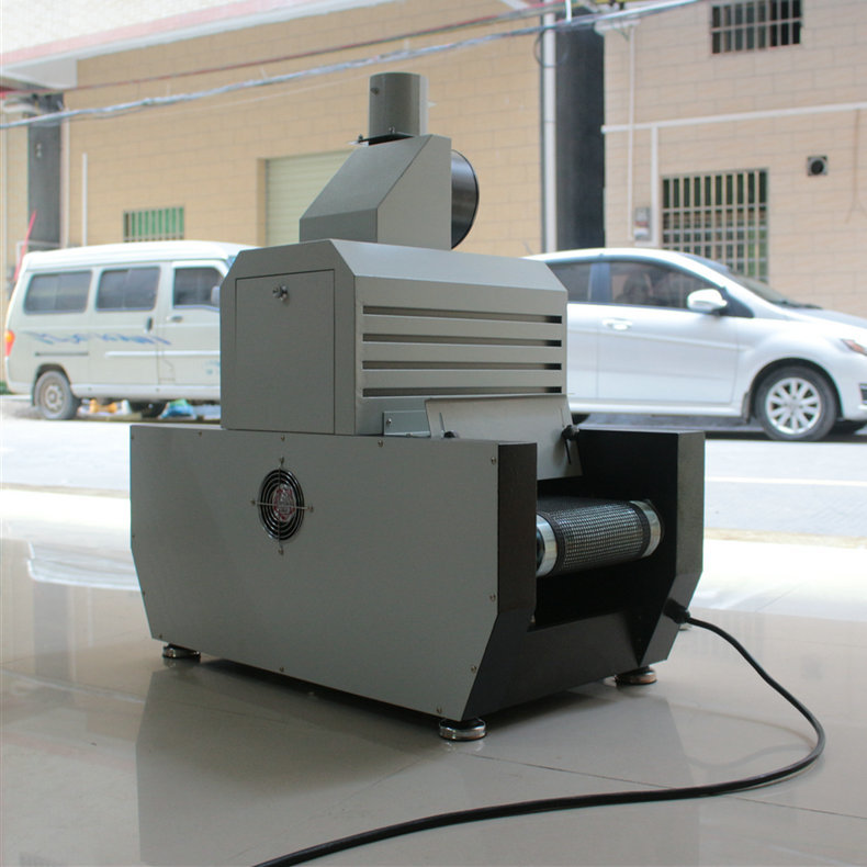 小型uv光固机2kw紫外线UV固化炉传送带式UV机2kw3kw