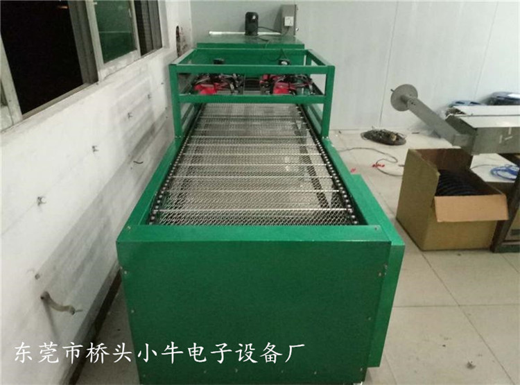 烘干固化设备_定制耐高温烘烤线隧道炉网带线喷油生产线电热恒温烤箱流水线
