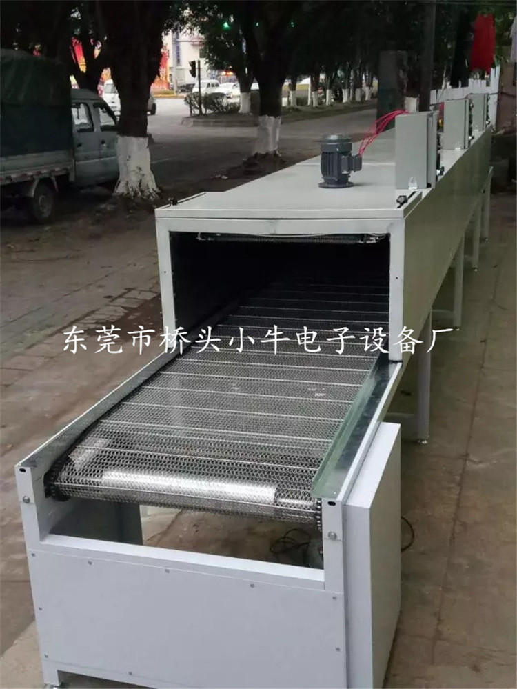 烘干固化设备_定制耐高温烘烤线隧道炉网带线喷油生产线电热恒温烤箱流水线
