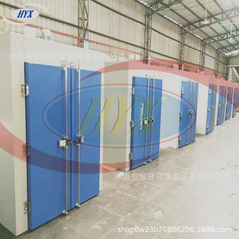 工业烤箱_恒益祥定制高温隧道炉烘烤工业烤箱隧道式烘干固化烤漆流水线