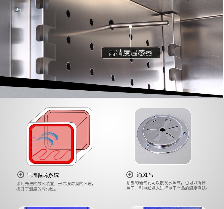 干燥箱烘箱电热恒温鼓风干燥箱工业恒温电烤箱谷物杂粮烘干箱