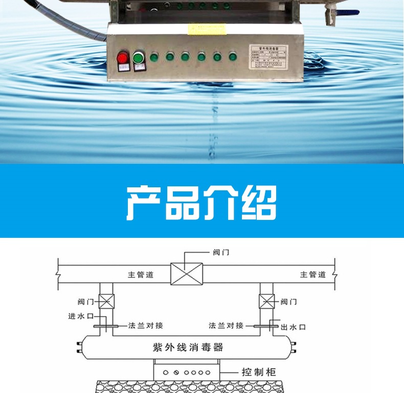 紫外线消毒设备_供应净化紫外线杀菌器紫外线消毒设备污水消毒厂家直销