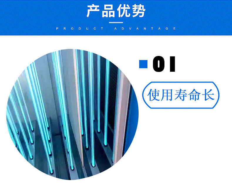 废气处理设备_uv光氧灯管处理成套设备紫外线杀菌uv废气处理批发