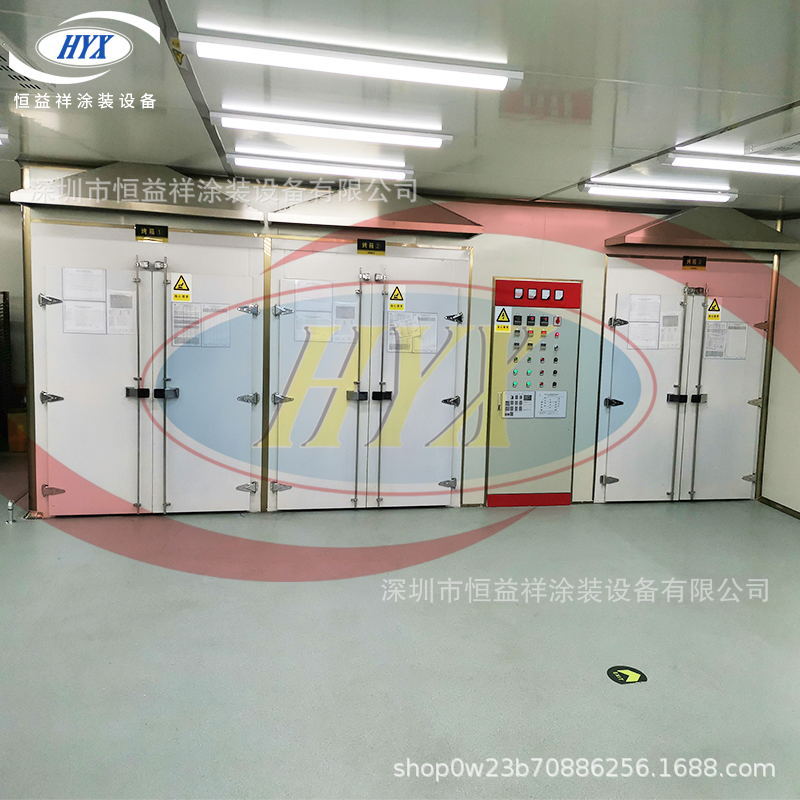 工业烤箱_恒益祥定制高温隧道炉烘烤工业烤箱隧道式烘干固化烤漆流水线
