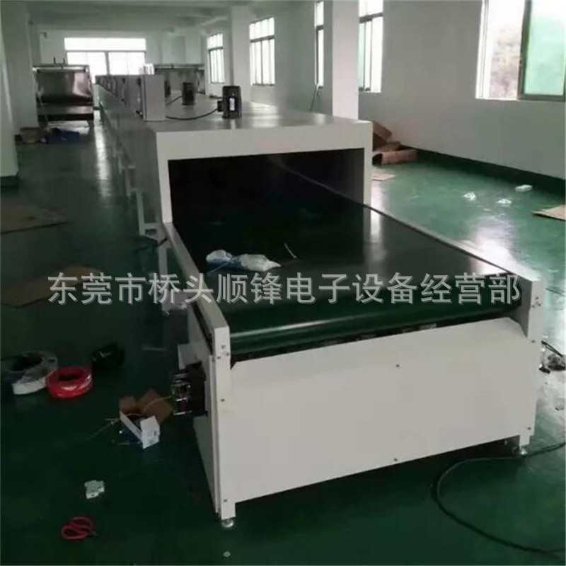 涂装生产线_工业隧道炉烘干线丝印隧道炉烤漆线产品脱水喷油固化网带流水线