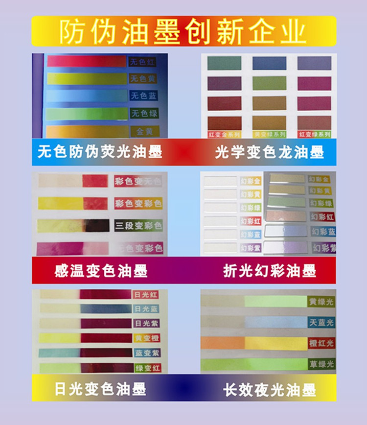 UV紫外线隐形无色荧光防伪油墨无色水印紫外验钞灯显色涂料厂家