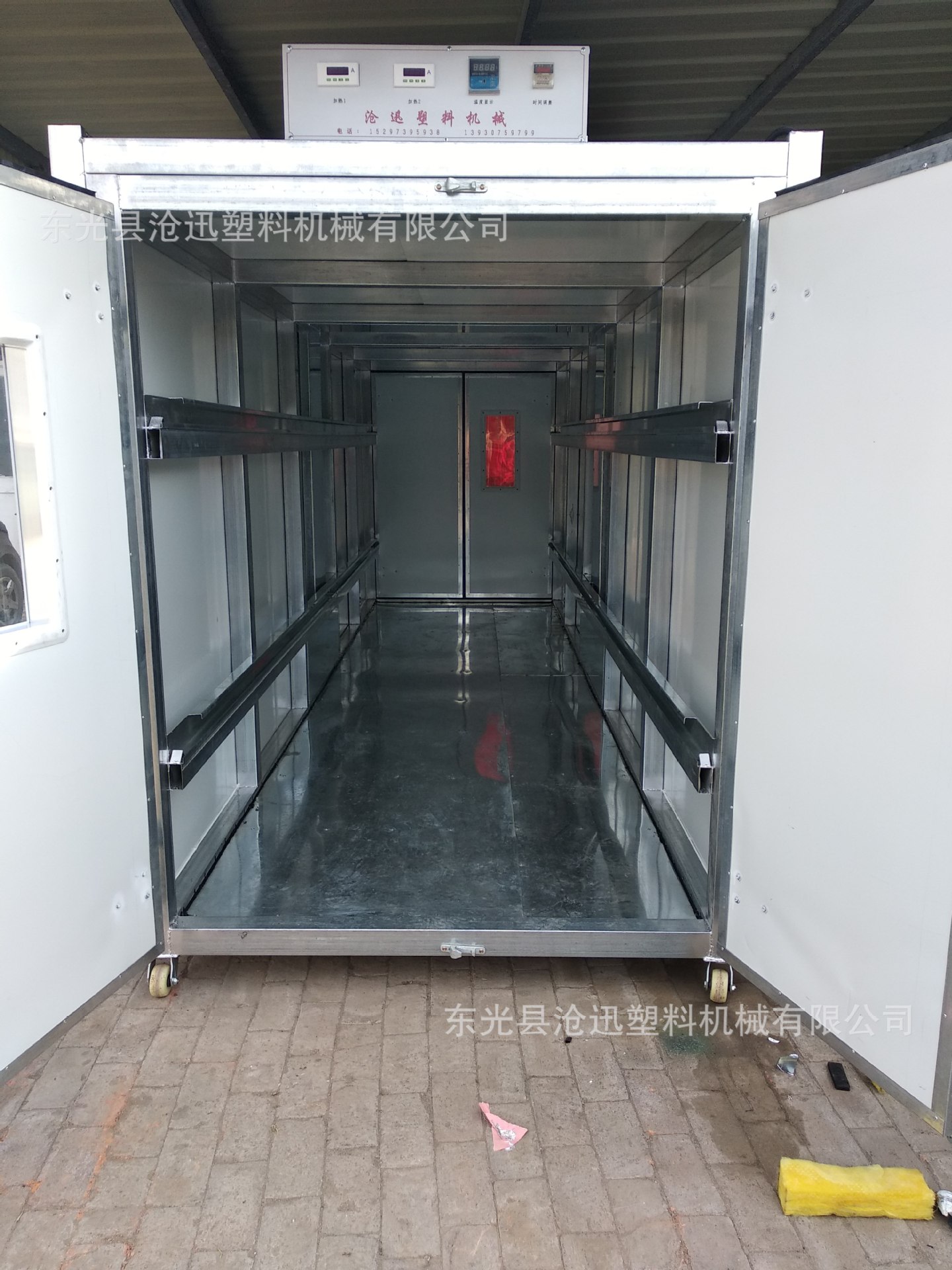工业烤箱_生产厂家供应塑料复合膜工业烤箱大型烘箱流水线
