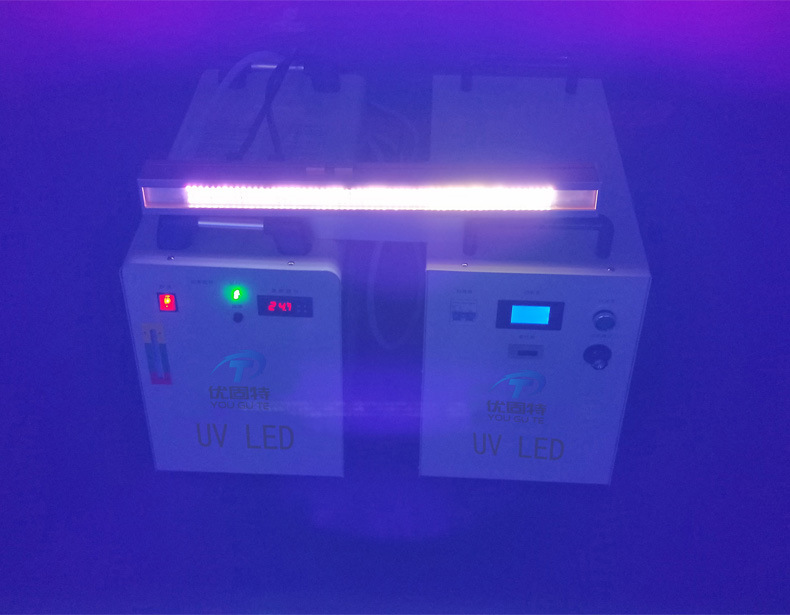 优固特UVLED固化机设备厂家定制油墨丝印紫外线热辐射光固设备