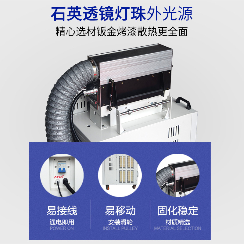紫外线uv固化机_-紫外线uv固化机对接标签印刷机专用uv光固uv商标