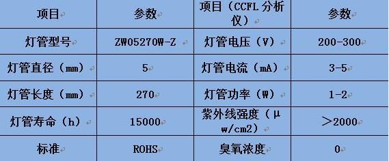 台式杀菌灯_空气净化器新风系统紫外线石英杀菌消毒灯冷阴极紫外线杀菌灯