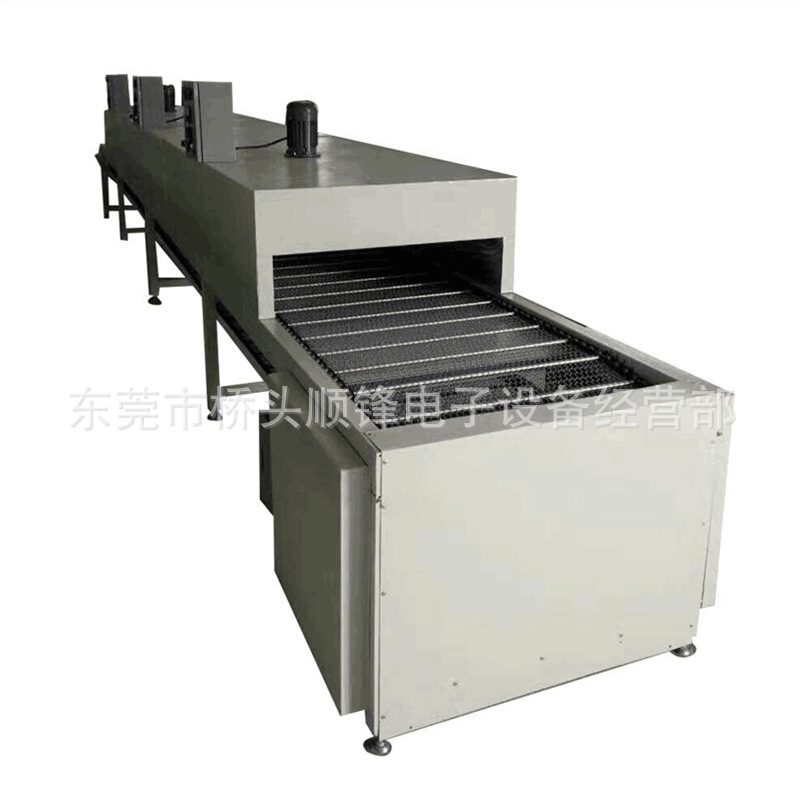 涂装生产线_工业隧道炉烘干线丝印隧道炉烤漆线产品脱水喷油固化网带流水线