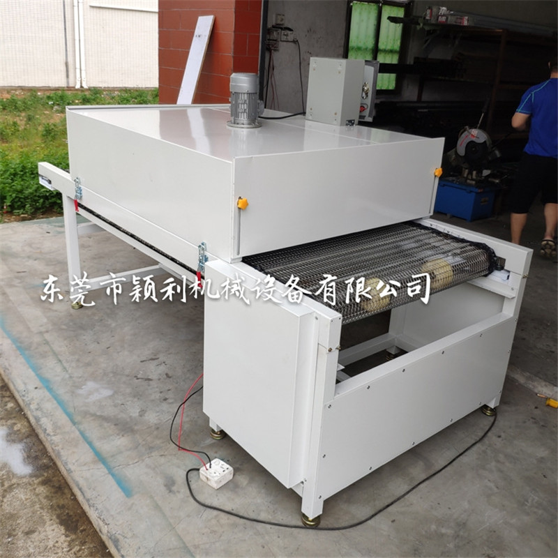 江苏隧道炉特氟龙烤炉烘干机红外线产品表面喷涂线光油胶水网带线
