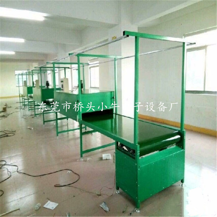 烘干固化设备_定制耐高温烘烤线隧道炉网带线喷油生产线电热恒温烤箱流水线