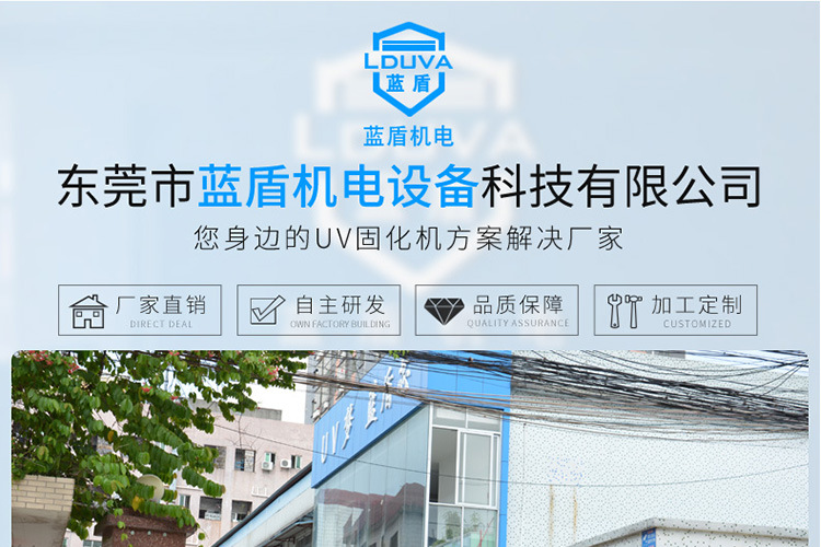 现货蓝盾uv灯罩风冷uv固化灯专用铝合金反光uv灯罩紫外线聚光