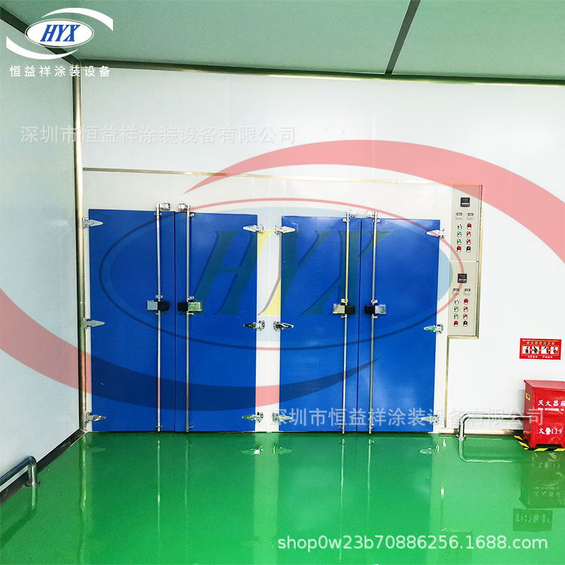 工业烤箱_恒益祥定制高温隧道炉烘烤工业烤箱隧道式烘干固化烤漆流水线