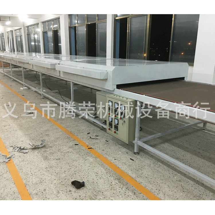 烘道流水线_腾荣机械定制紧身衣烘烤隧道炉烘道流水线烘干流水线
