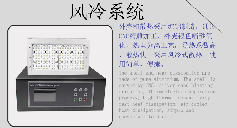 led紫外线面光源_厂家led紫外线面光源风冷uv胶固化灯365nm大功率uv灯固化灯
