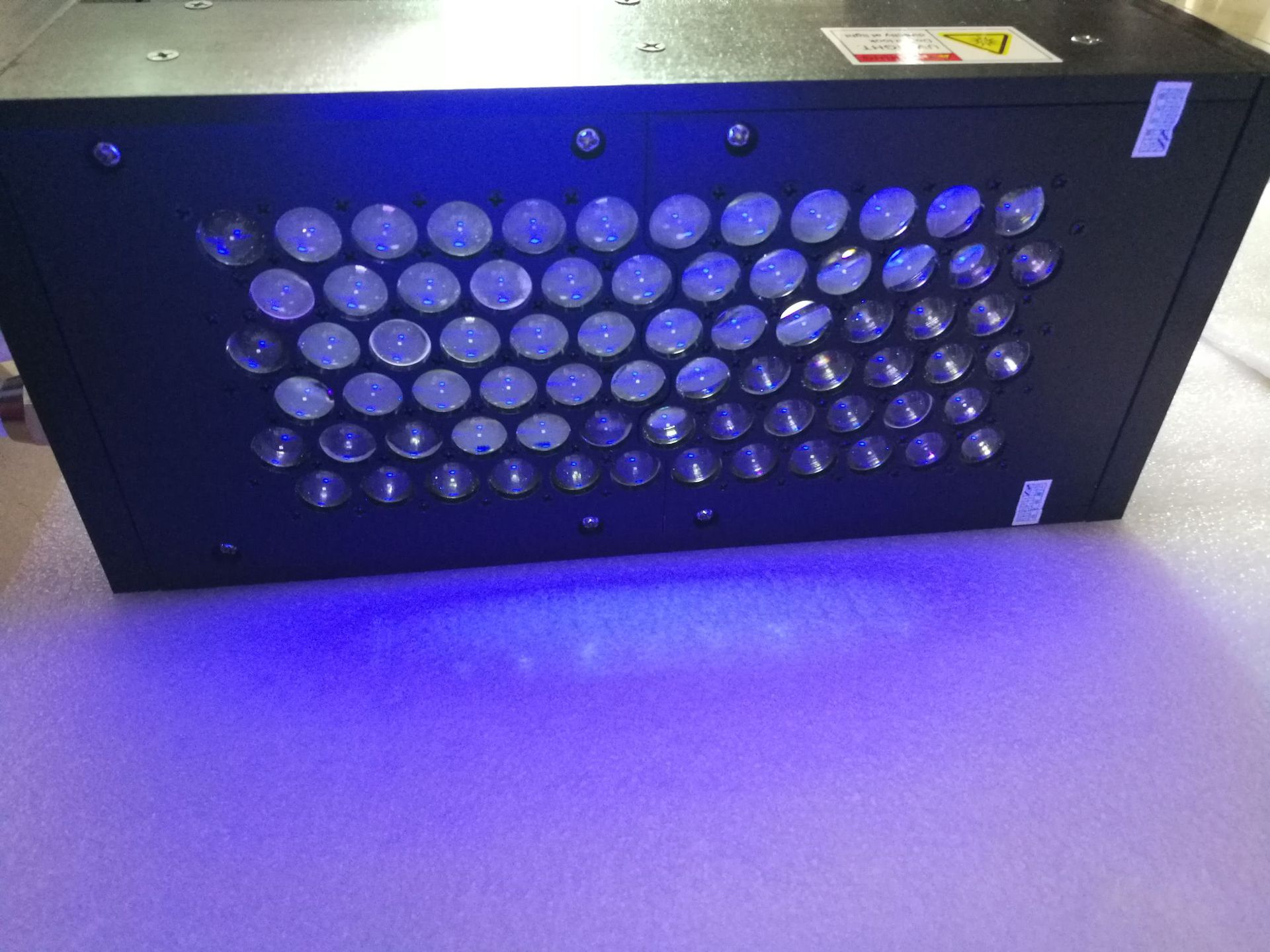 生产加工固化设备UVLED平行光源行光UVLED曝光光源固化机曝光机