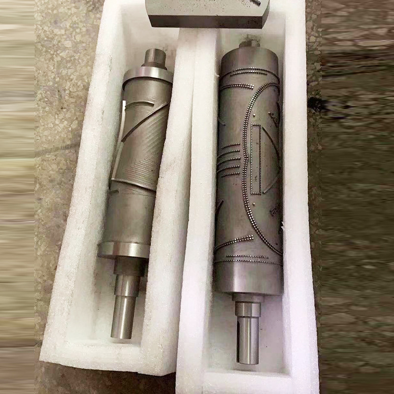 口罩机熔接_口罩机配件kn95口罩机熔接齿模半自动口罩机压花