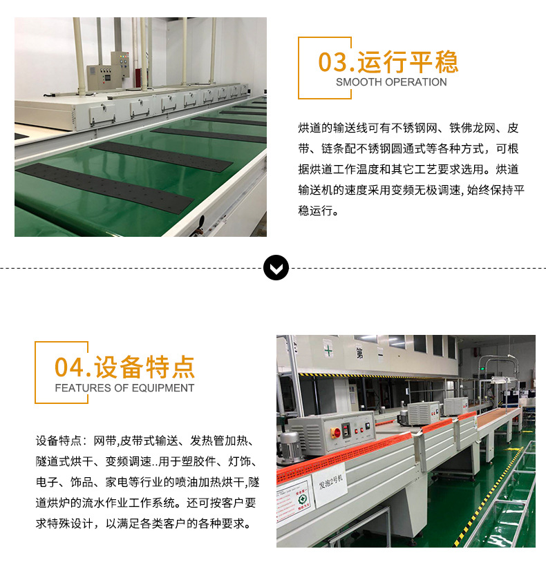 烘干固化设备_供应PLC控制高精密恒温隧道炉非标定制隧道炉隧道式烘干固化炉