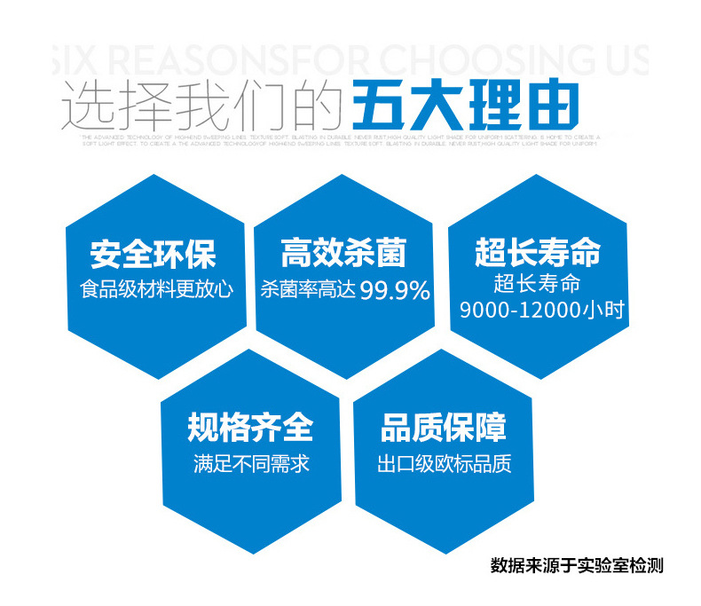 厂家直供紫外线杀菌消毒灯管UV水处理除螨灭菌器浸没式水消毒器