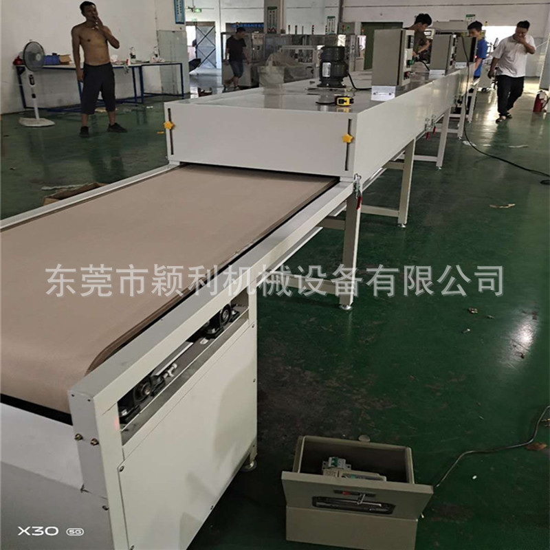 江苏隧道炉特氟龙烤炉烘干机红外线产品表面喷涂线光油胶水网带线