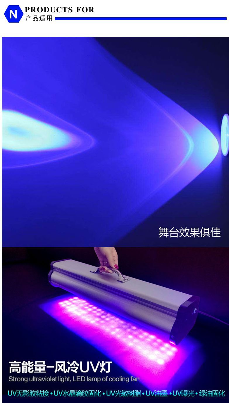 大功率LED灯珠_陶瓷1W3w大功率3535紫光395nm400nm410nmUVA固化机验钞机灯珠