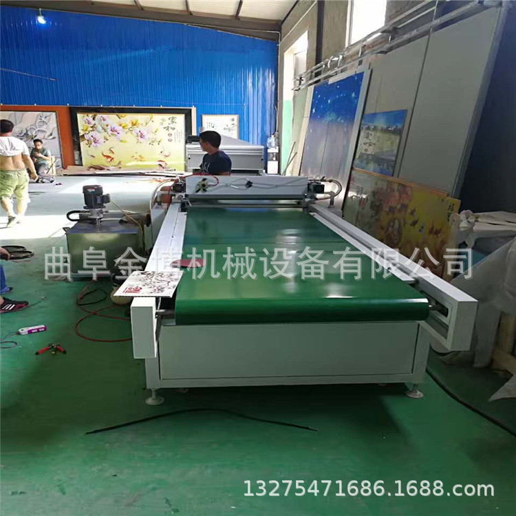 厂家批发定做光油淋涂机高亮度UV光油固化机UV面漆淋涂机